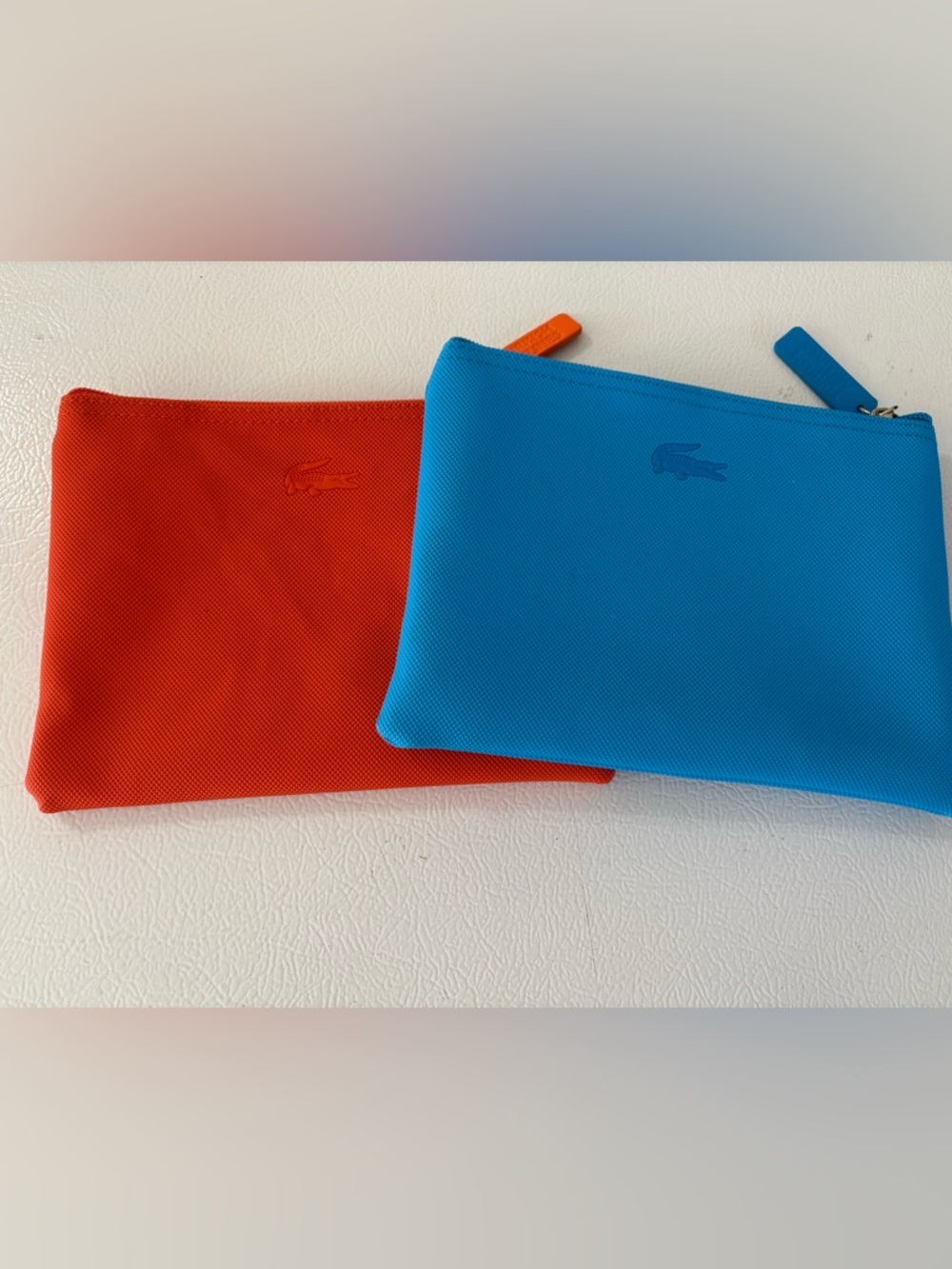 2 Lacoste brand makeup bags, #L1213